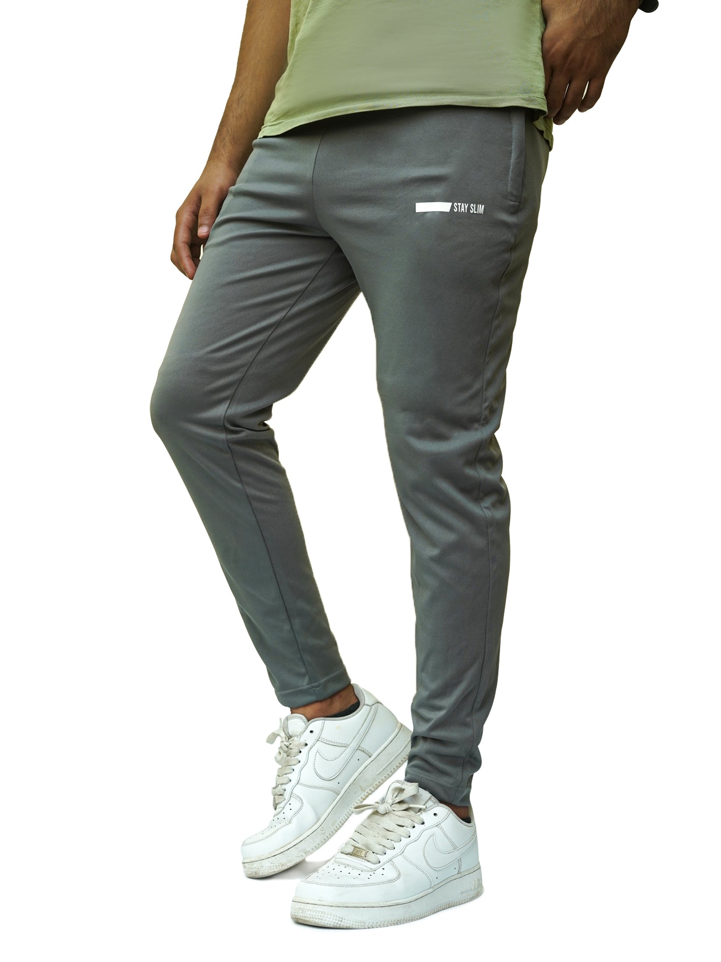 Grey Premium Micro Relaxed Fit Trousers