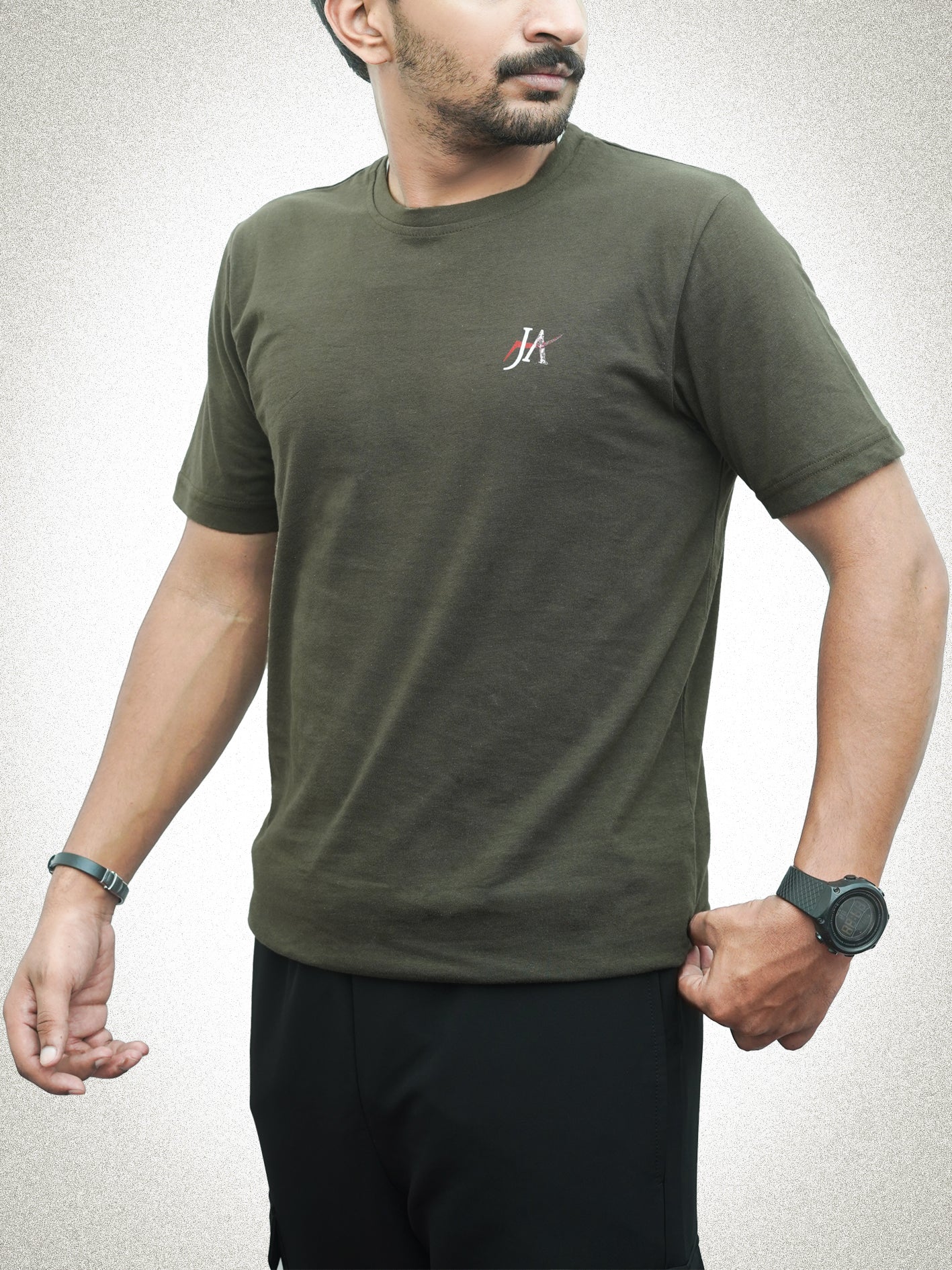 JA Basic Crew Neck T-Shirt