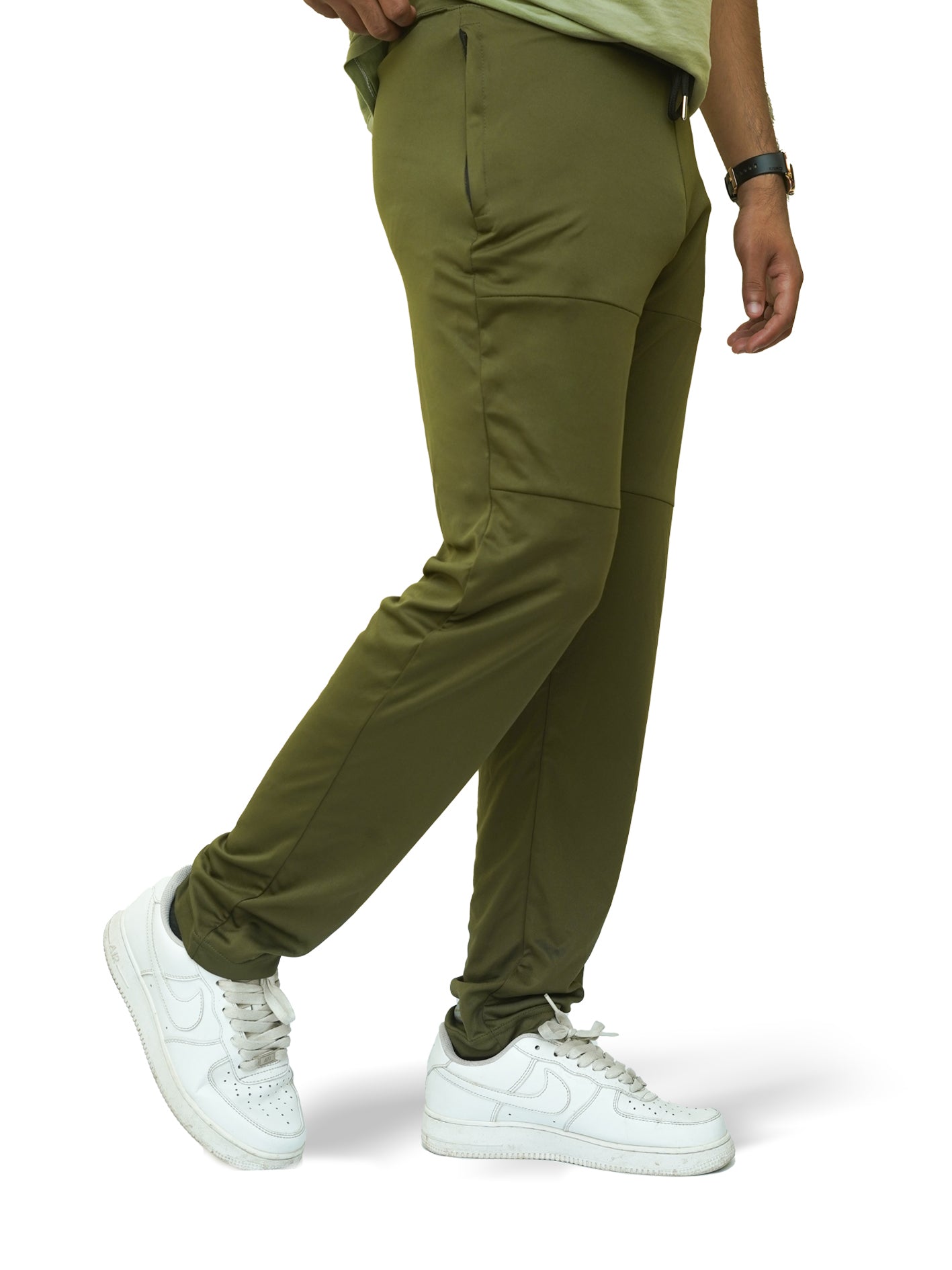 Olive Premium Micro Relaxed Fit Trouser