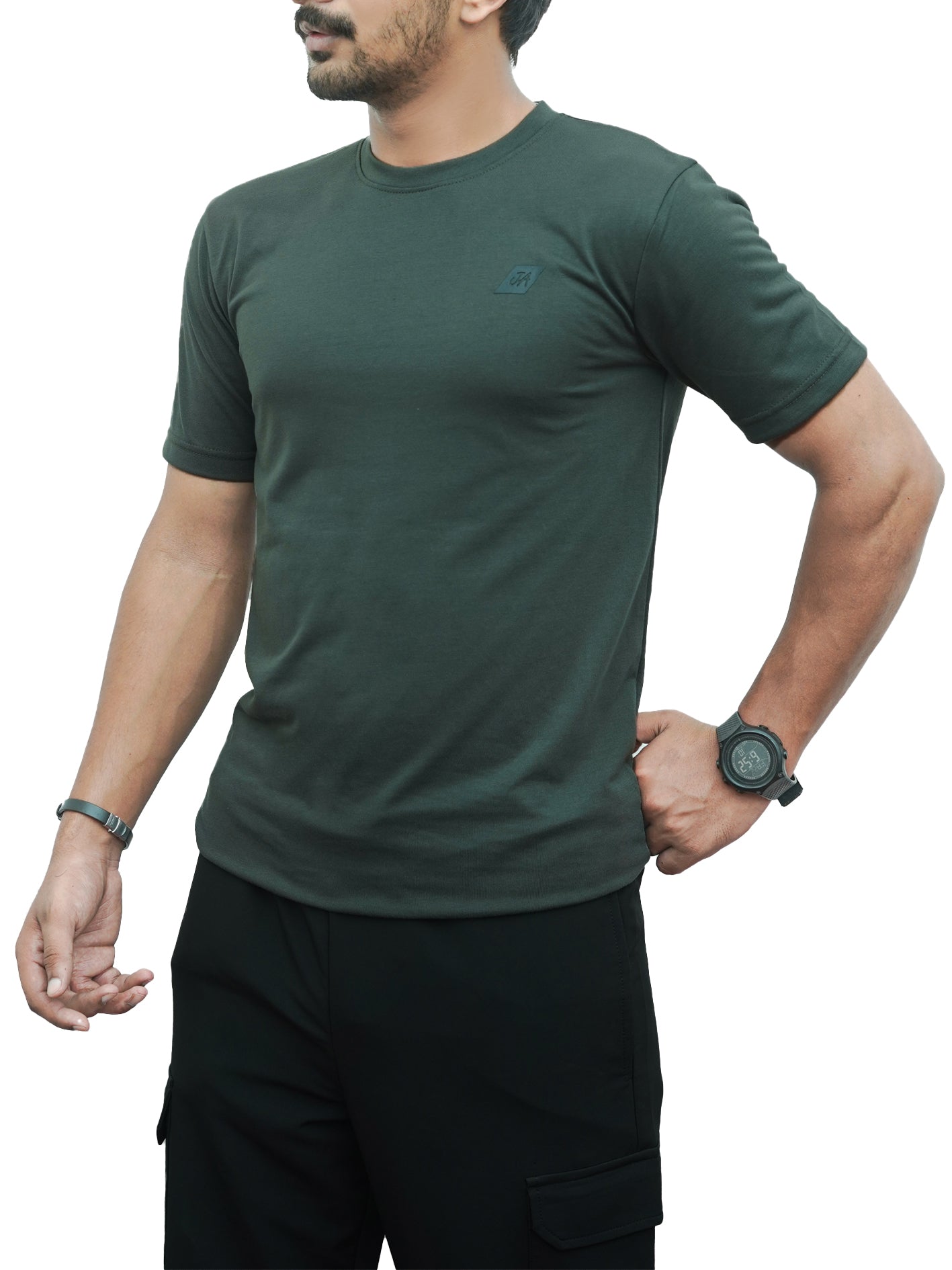 JA Logo Crew Neck Tee