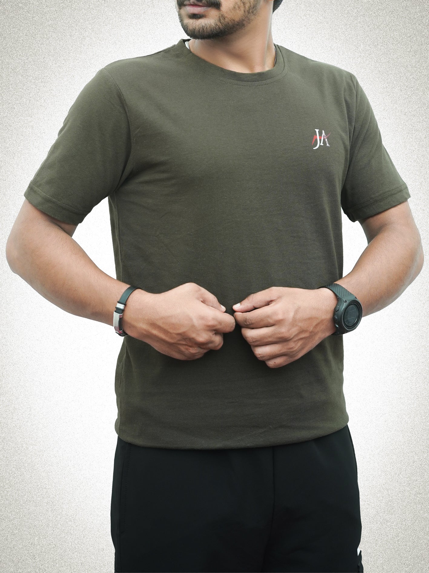 JA Basic Crew Neck T-Shirt