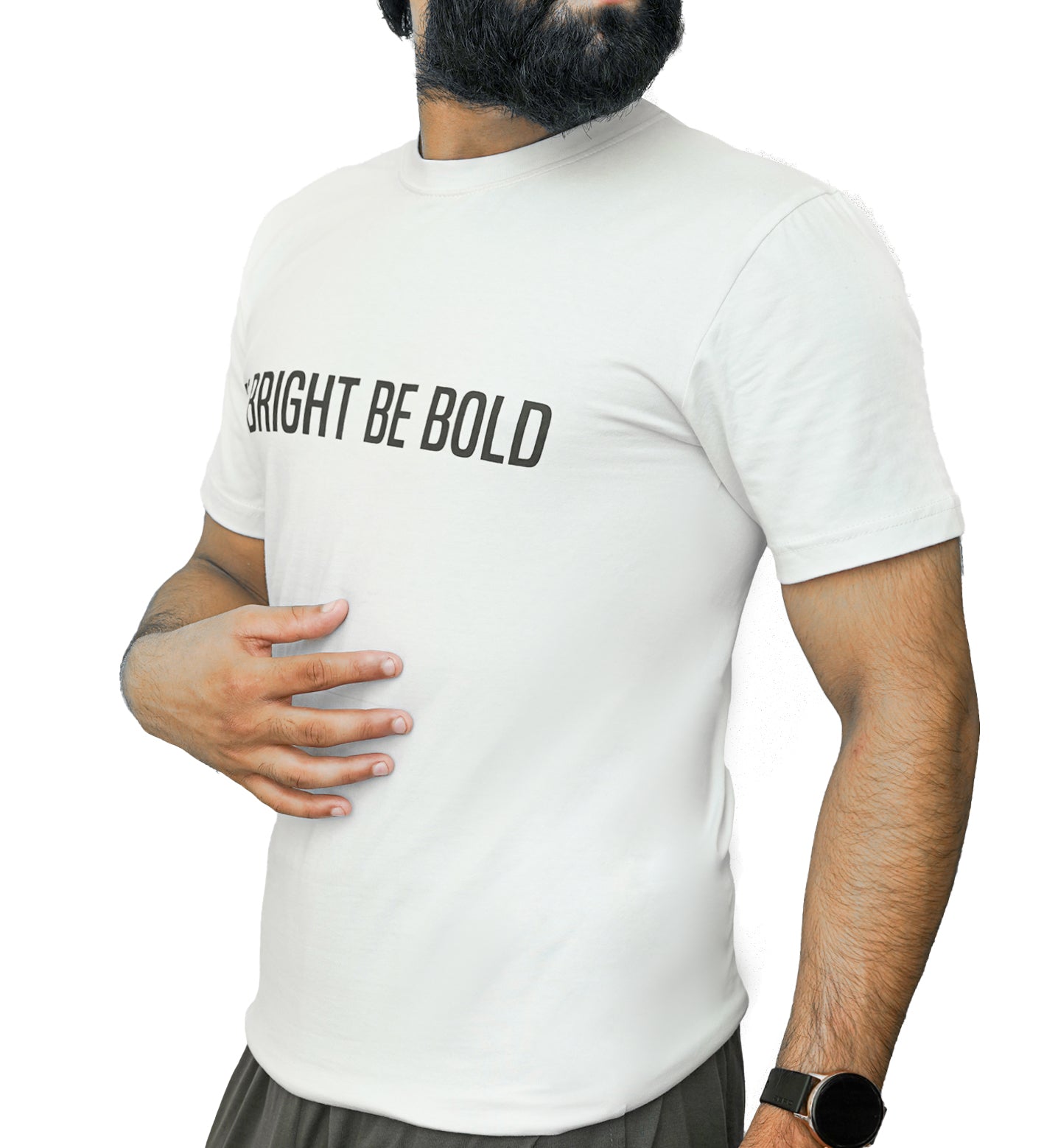 Be Bright White Tee
