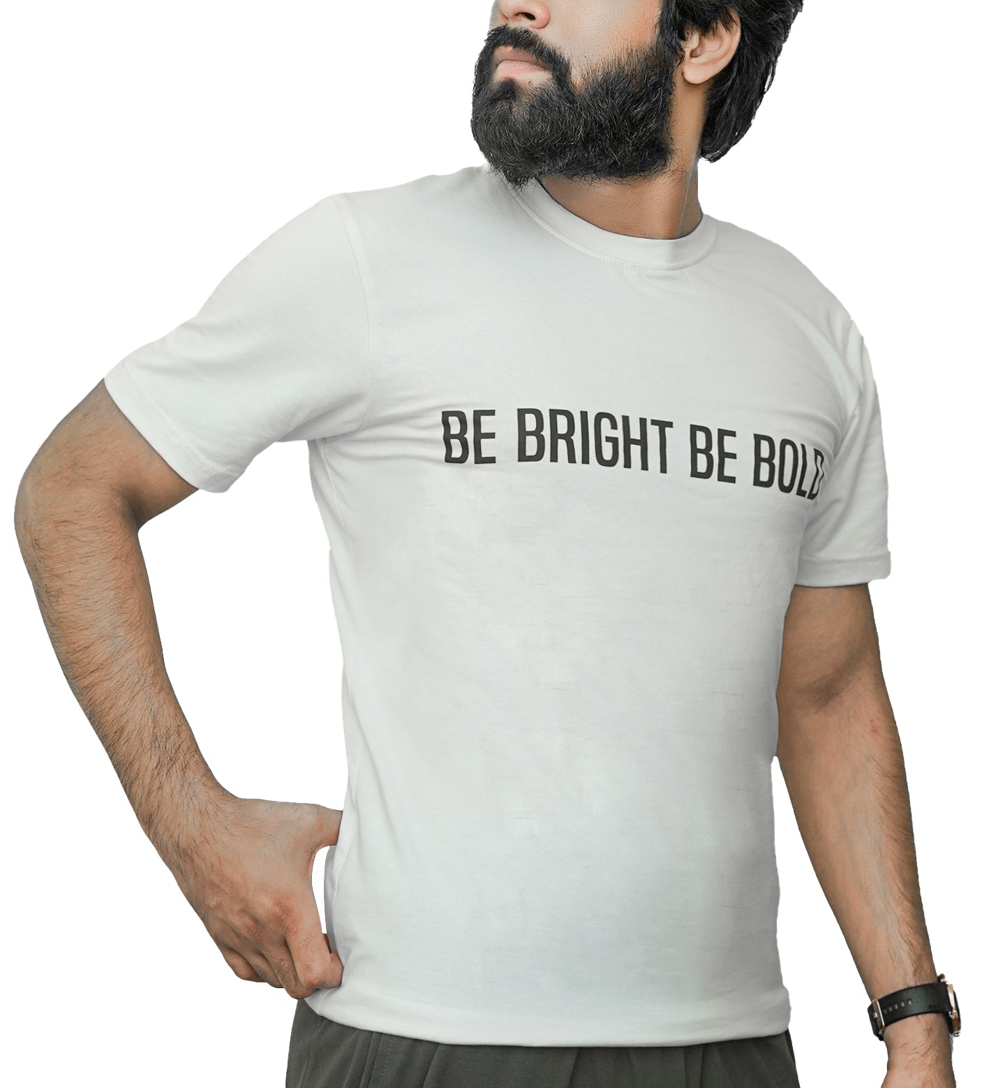 Be Bright White Tee