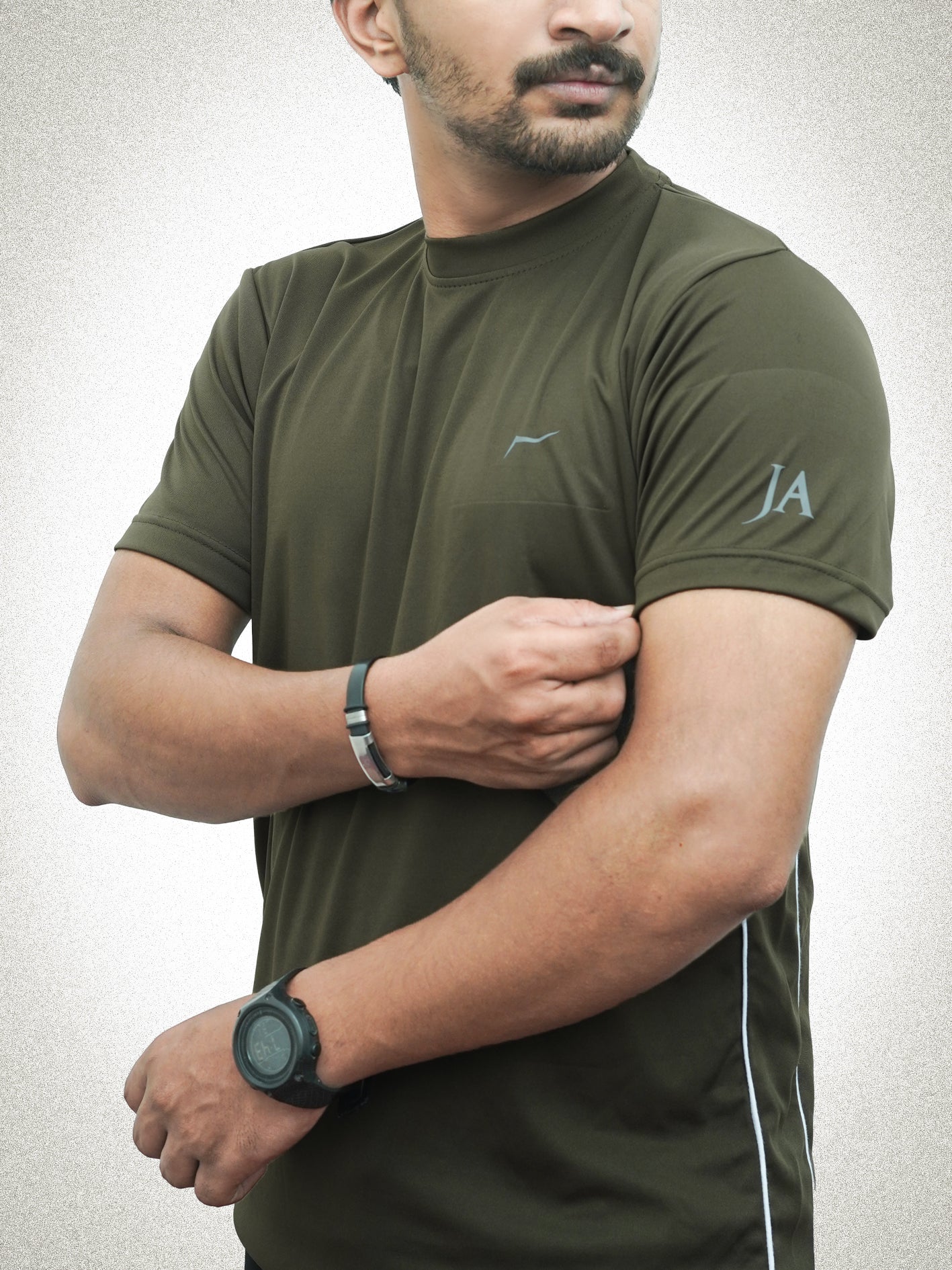 Micro Stretch Quick Dry Piping T-Shirt