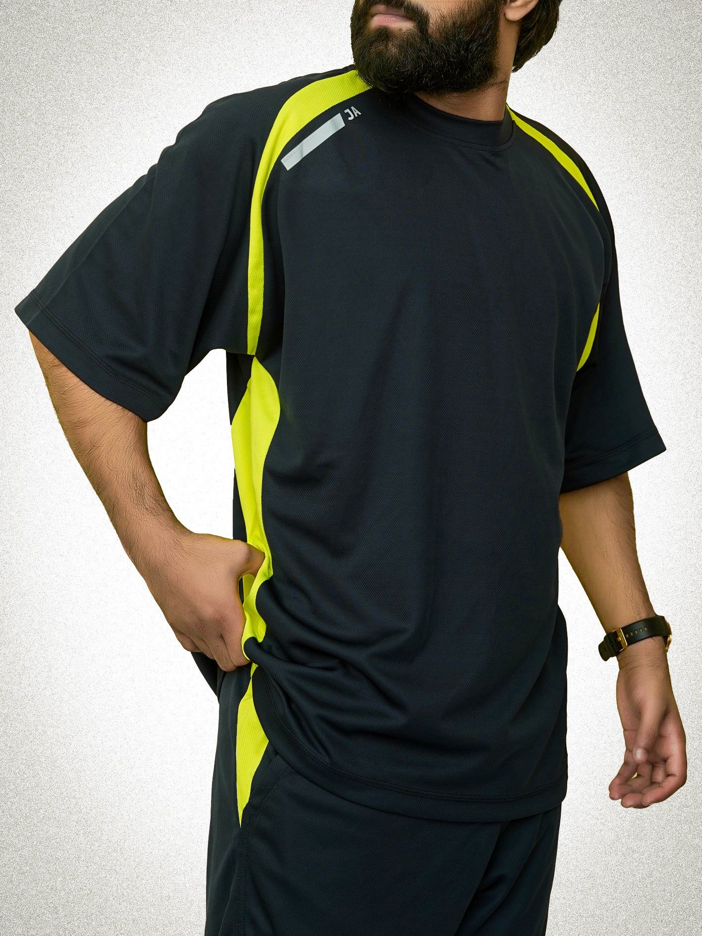 Dry Fit Shirt and Short Track Suit with Side Panels