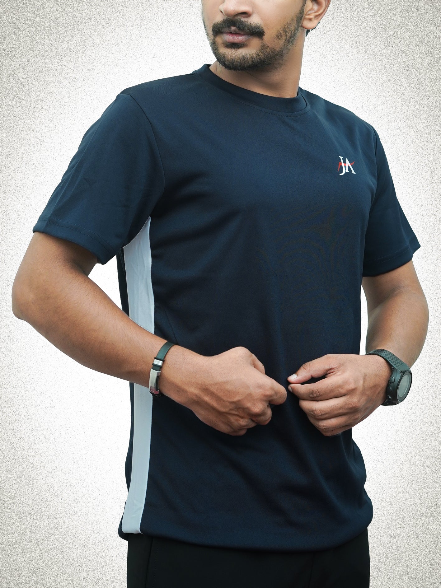 Micro Stretch Quick Dry with White Side Panels