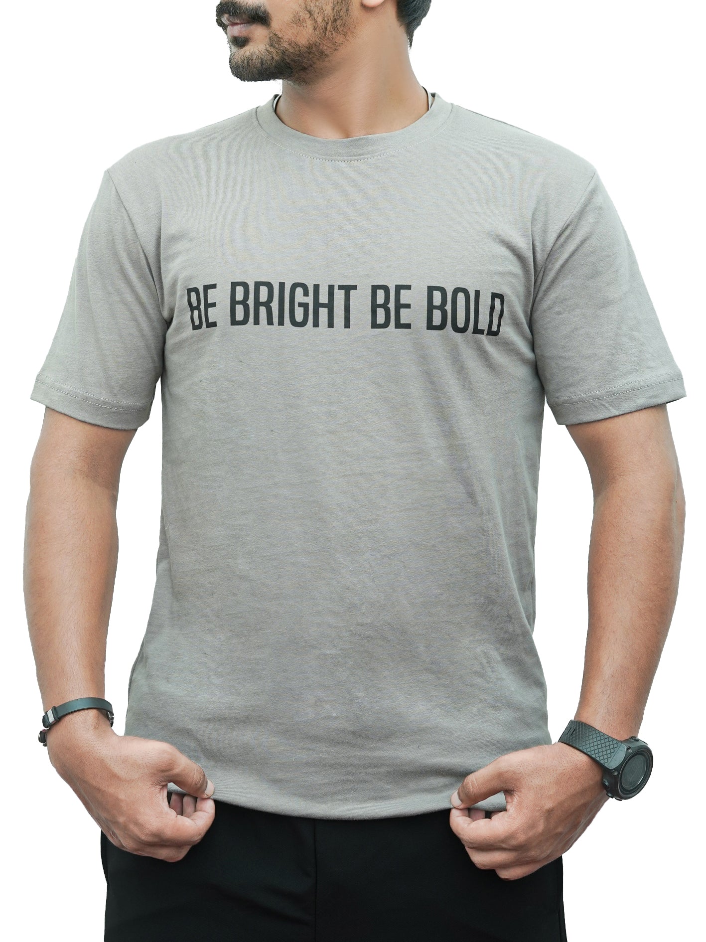 Be Bright Grey Tee
