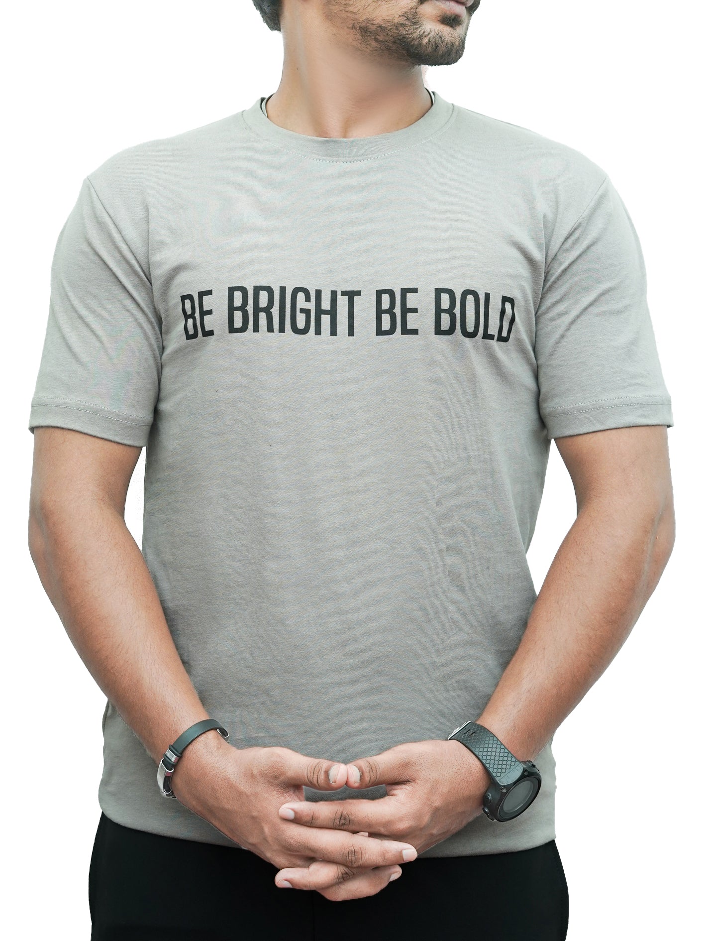 Be Bright Grey Tee