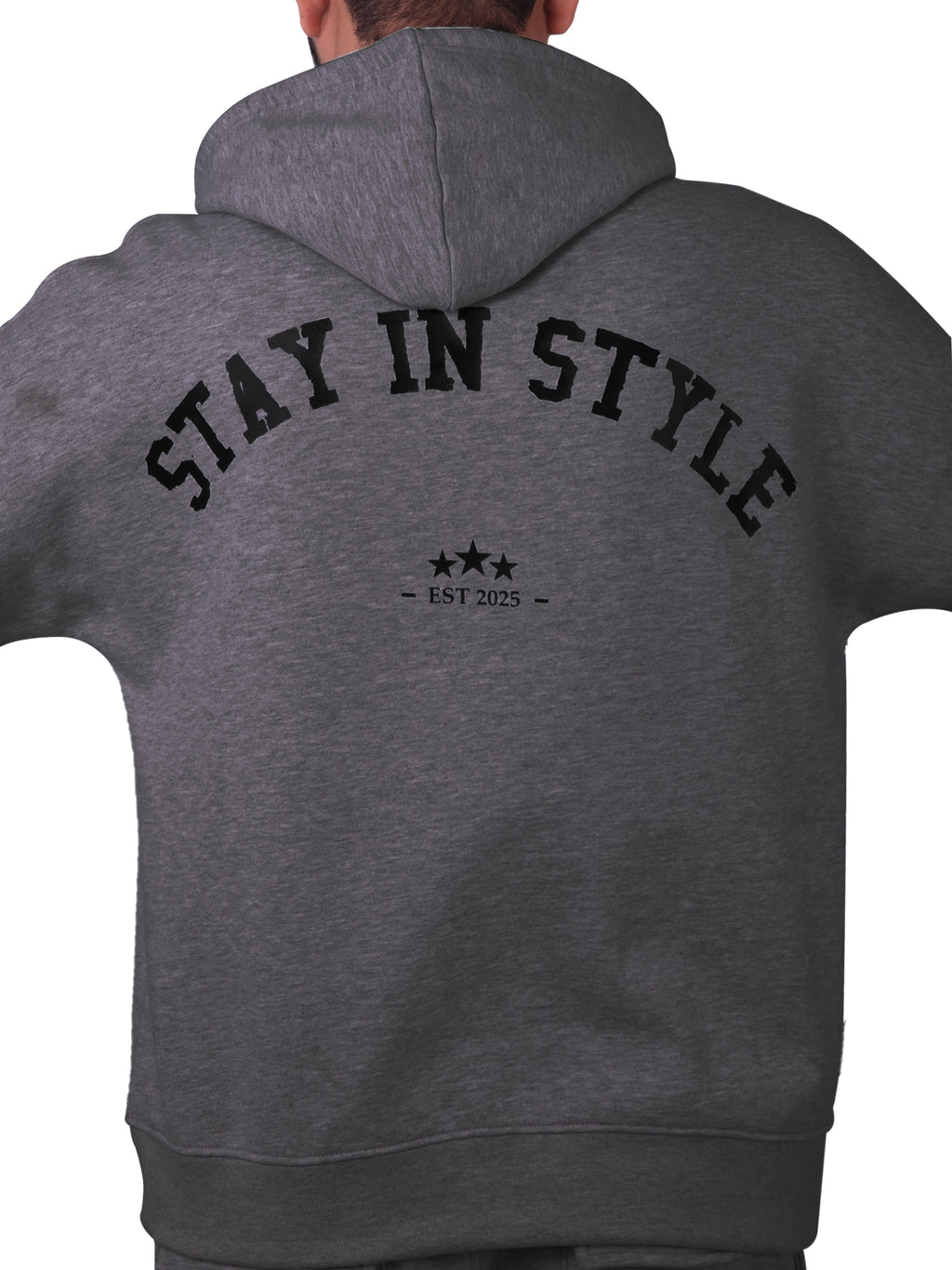 Baggy Hoodie & Cargo Trouser Tracksuit – Charcoal