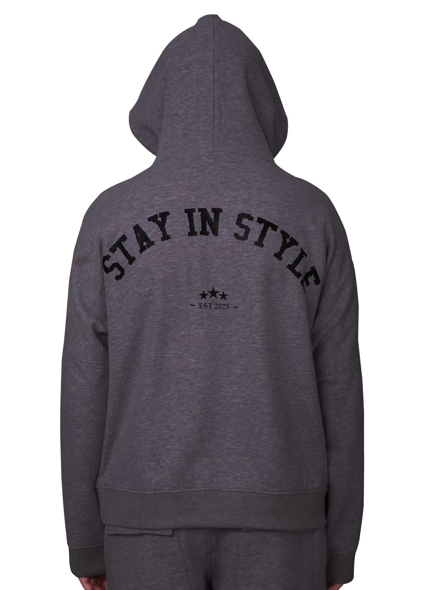 Baggy Hoodie & Cargo Trouser Tracksuit – Charcoal