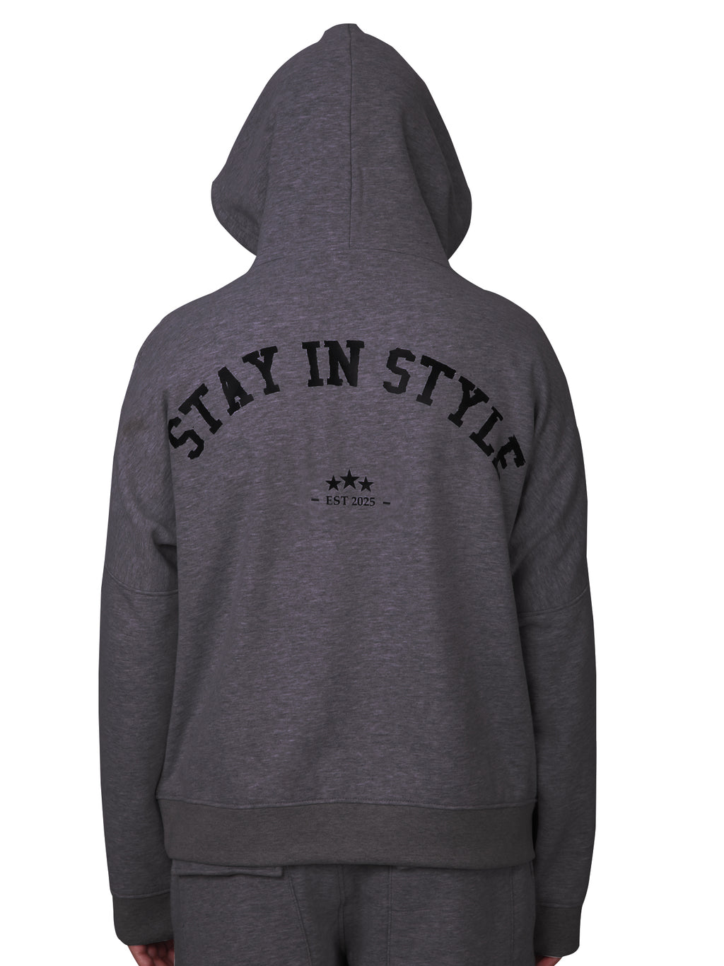 Baggy Hoodie & Cargo Trouser Tracksuit – Charcoal