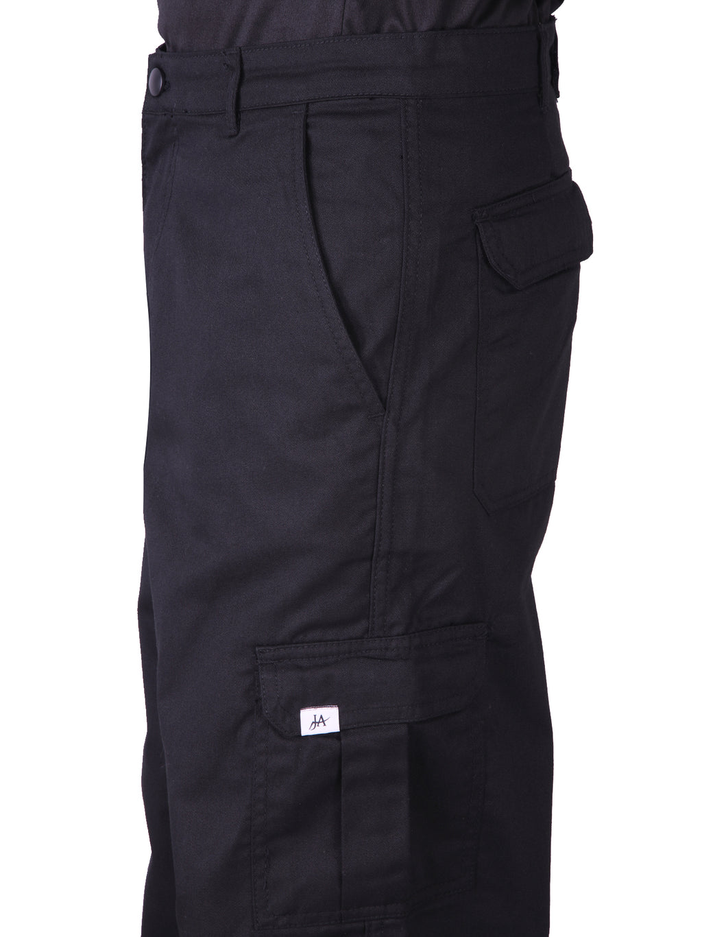 Six Pockets Cargo Trouser - Black