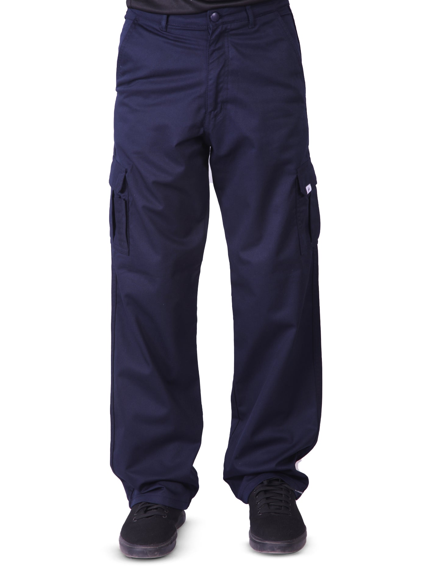 Six Pockets Cargo Trouser - Navy