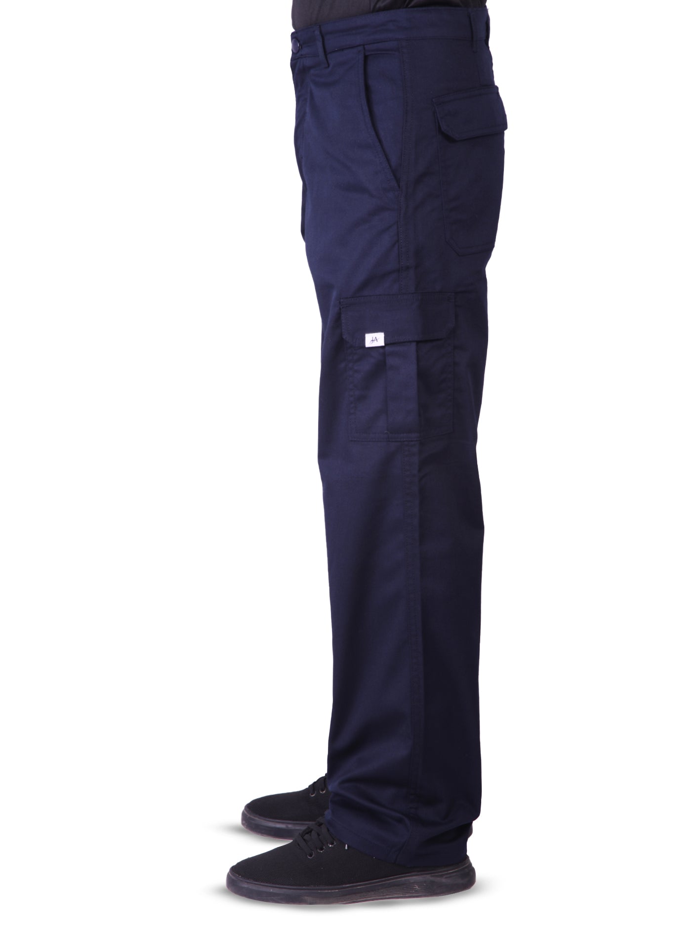 Six Pockets Cargo Trouser - Navy
