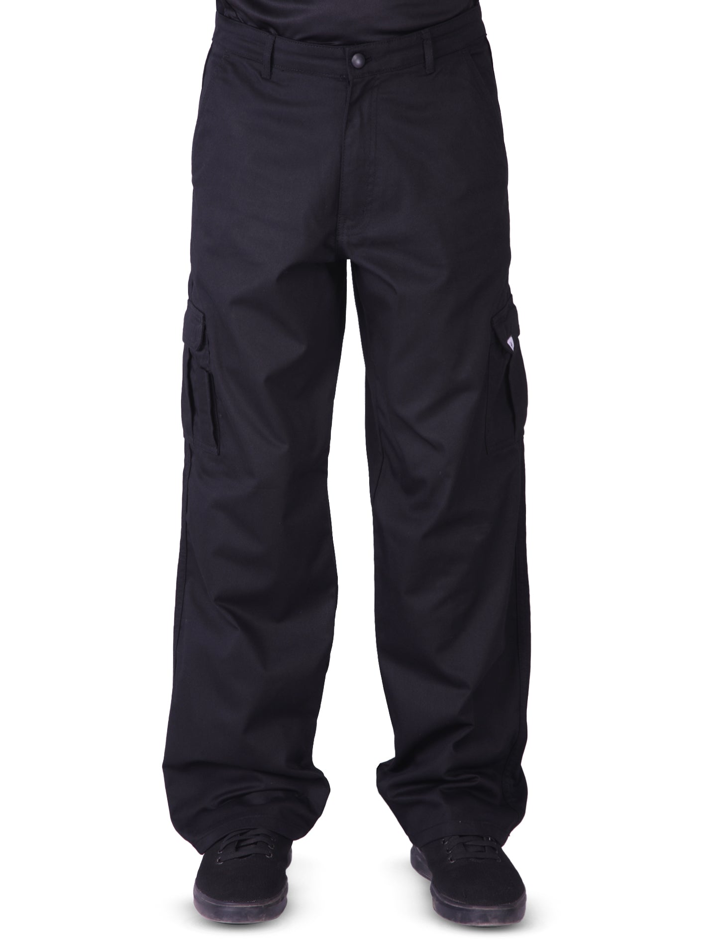 Six Pockets Cargo Trouser - Black