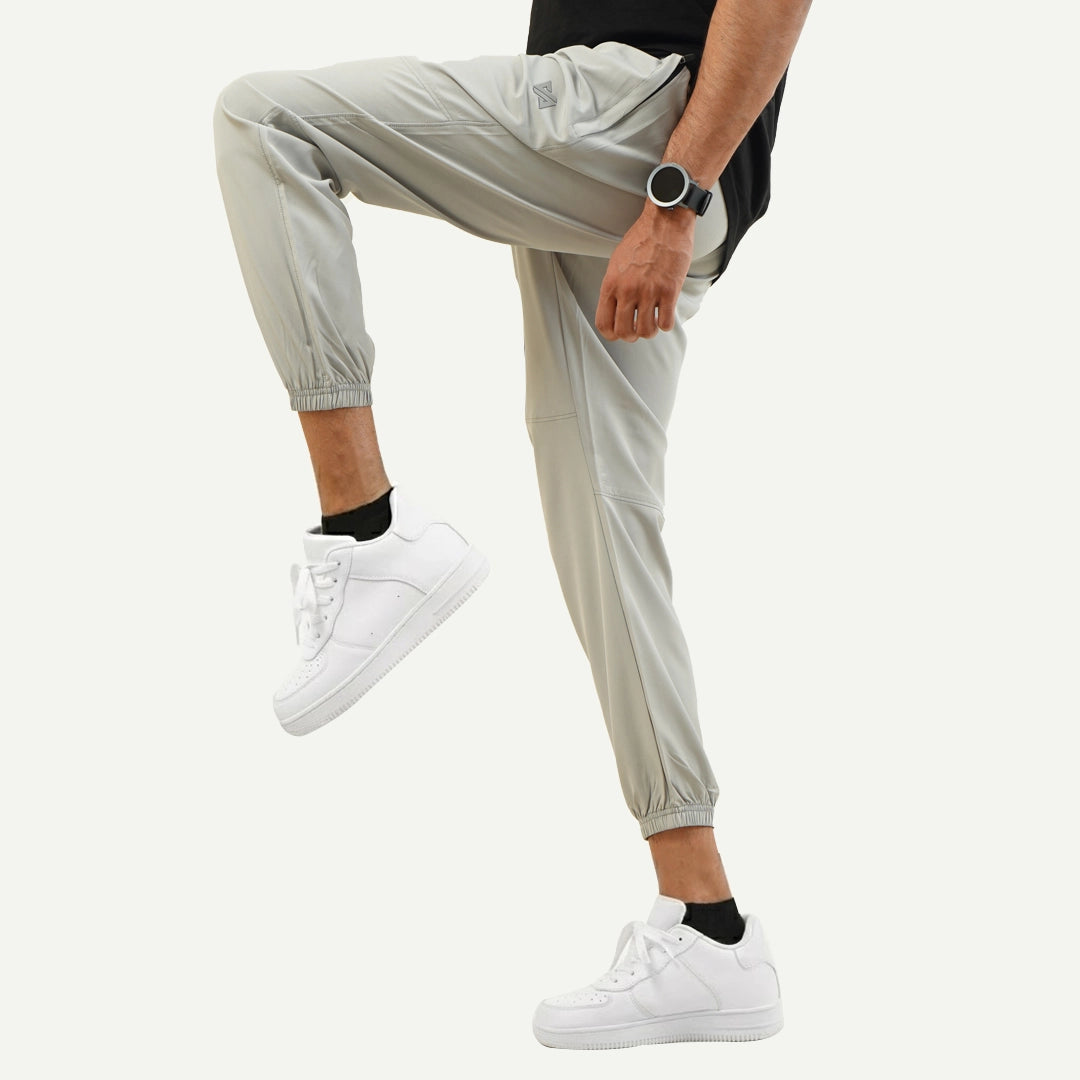 Silver Gray Premium Micro Stretch Tech Pants