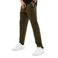 Olive Premium Micro Straight Fit Pants