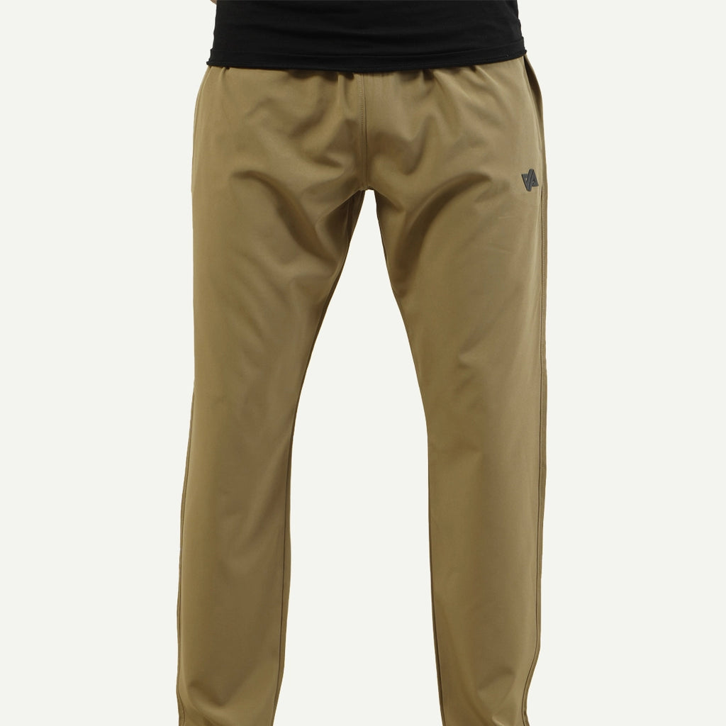 Khaki Premium Micro Straight Fit Pants