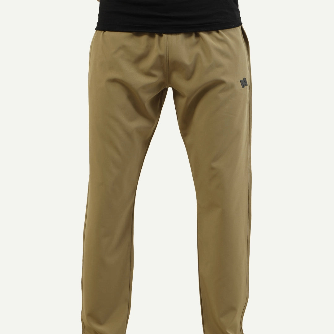 Khaki Premium Micro Straight Fit Pants