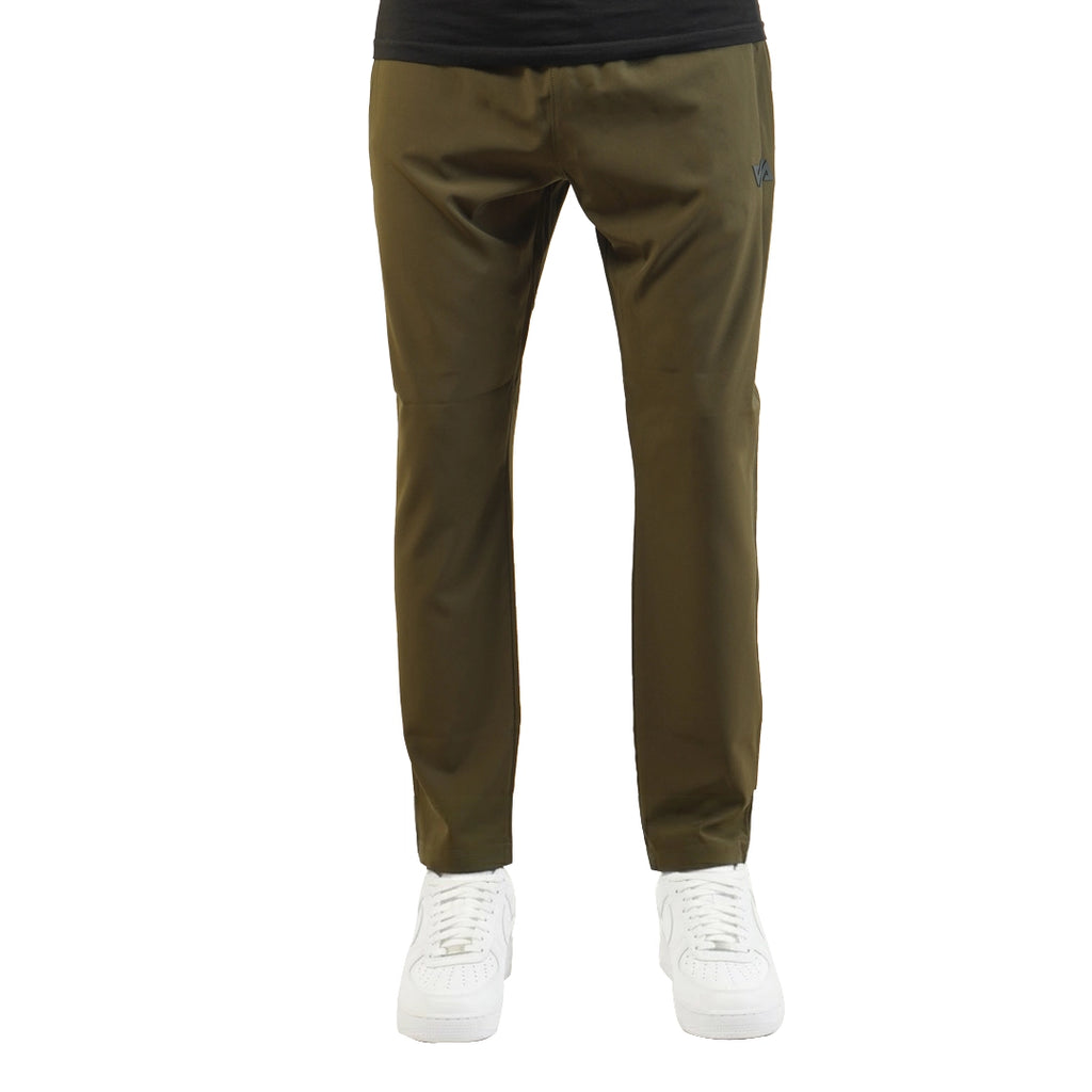 Olive Premium Micro Straight Fit Pants