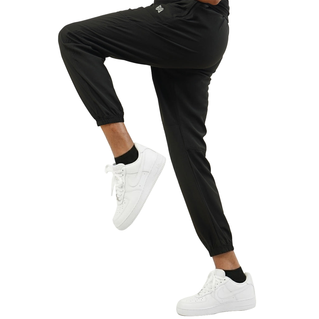 Black Premium Micro Stretch Tech Pants