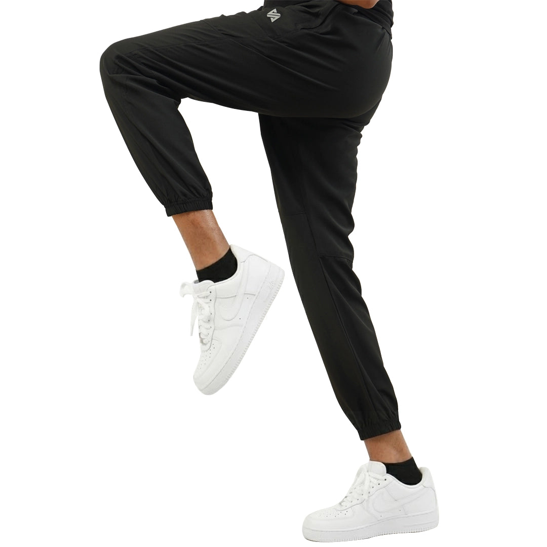 Black Premium Micro Stretch Tech Pants