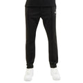 Black Fitted Front Stitch Pants