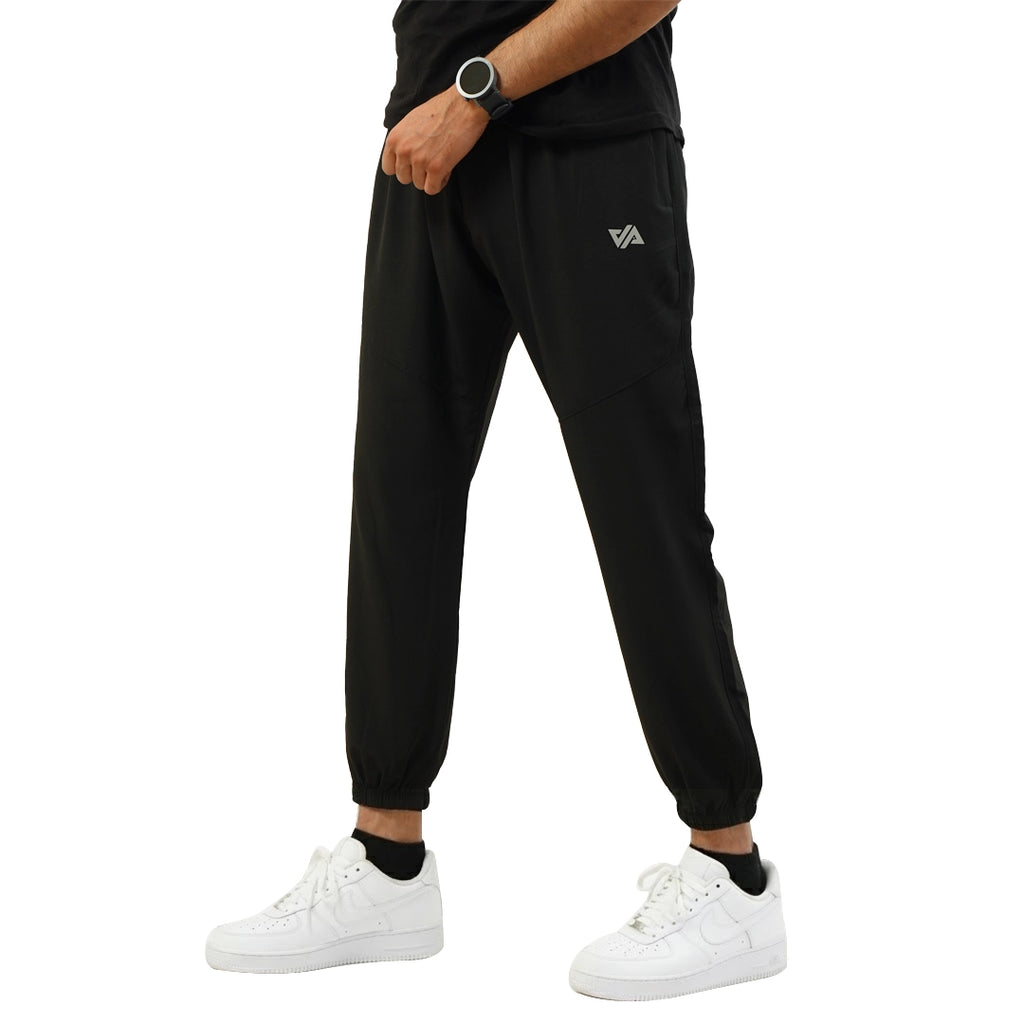 Black Premium Micro Stretch Tech Pants