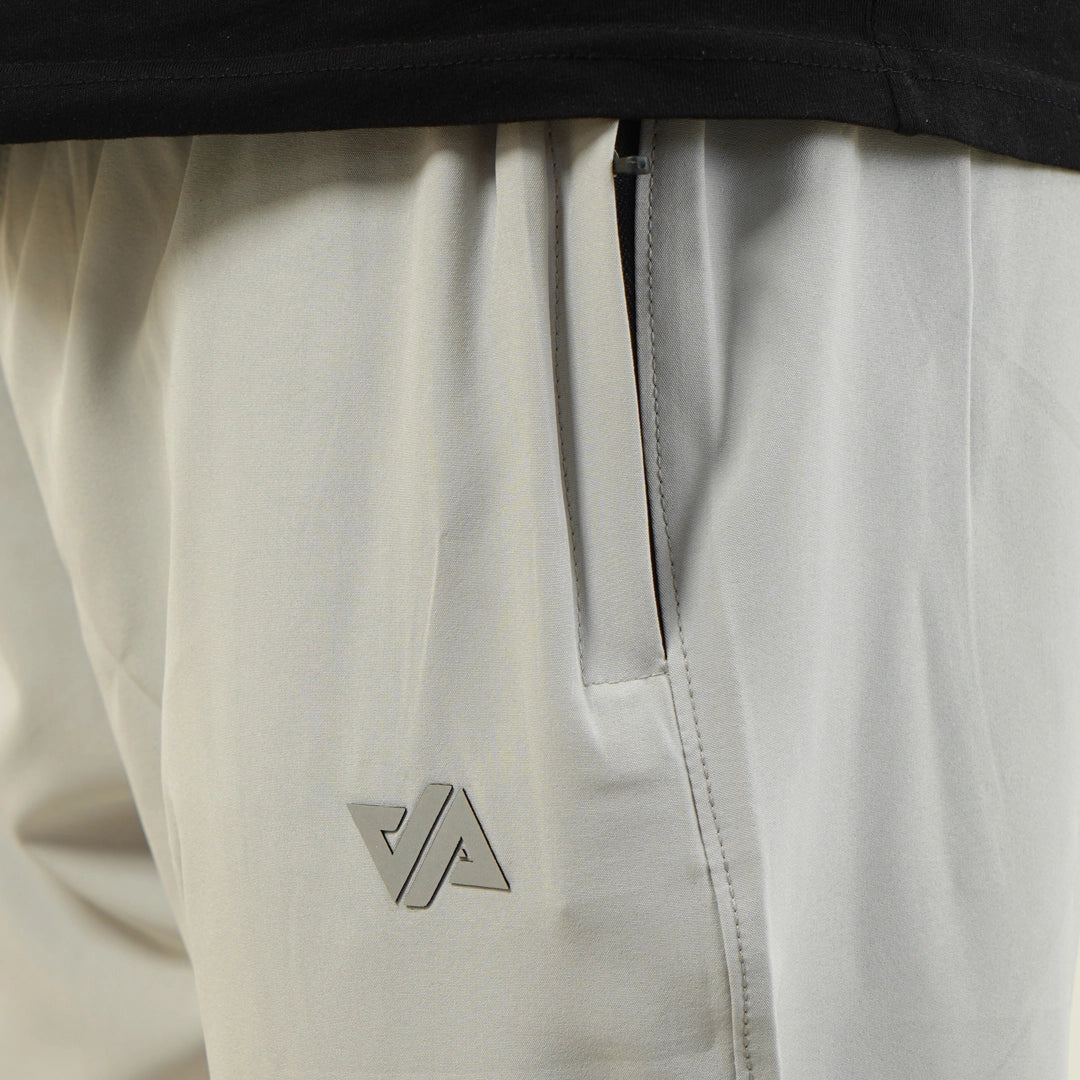 Silver Gray Premium Micro Straight Fit Pants