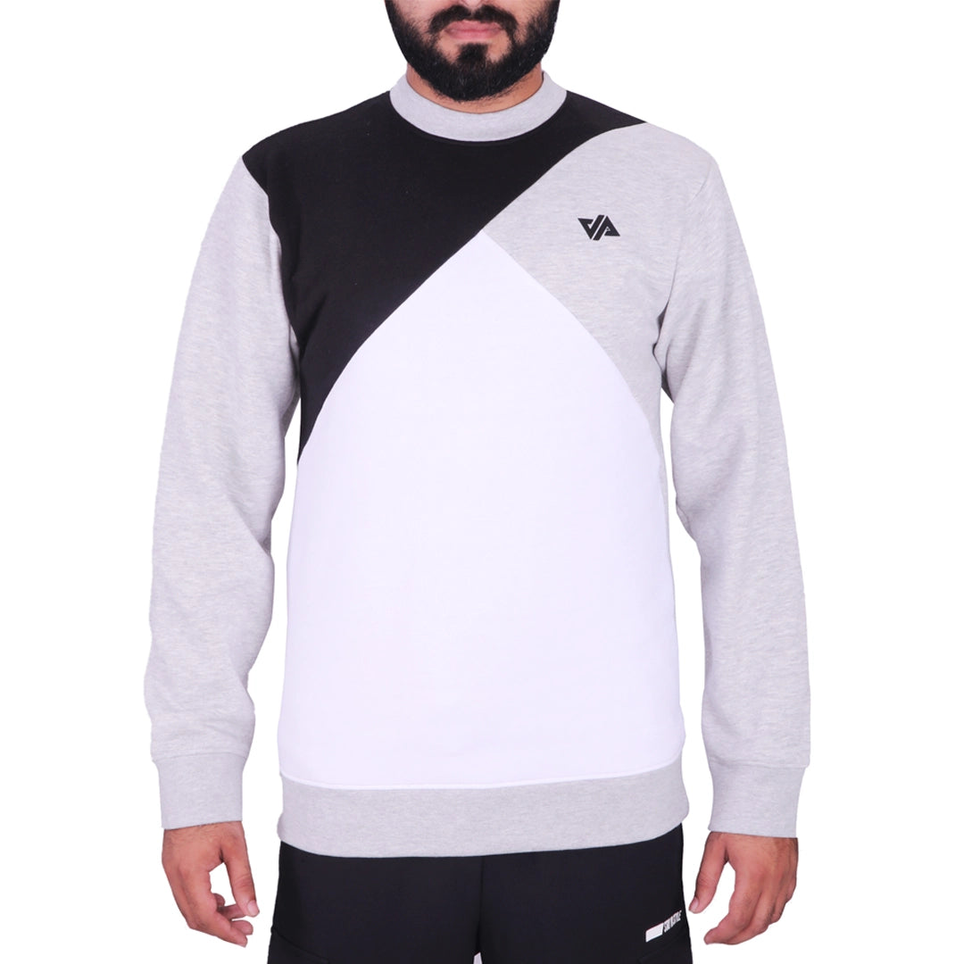 Triple Colo block Sweatshirt