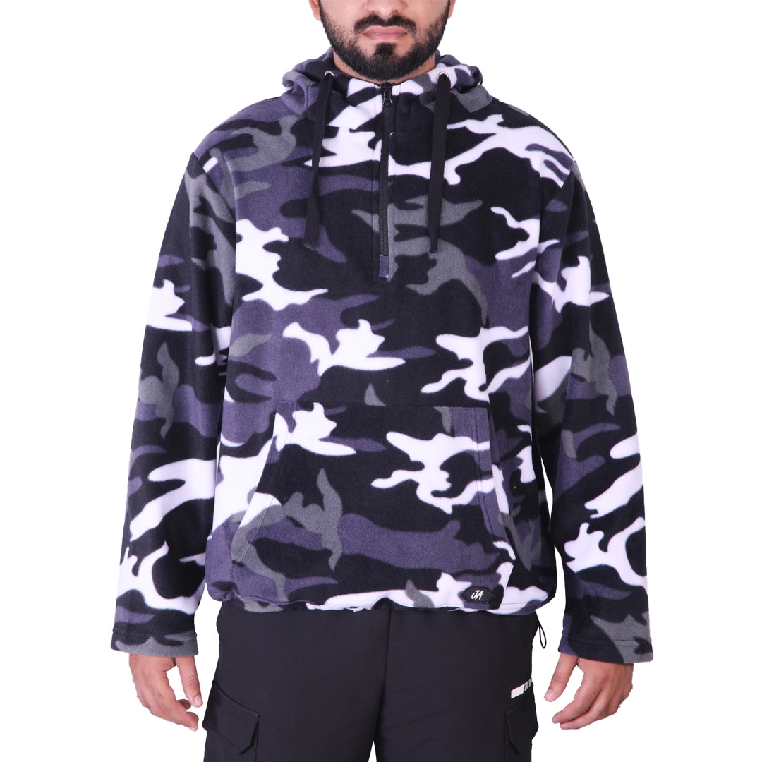 Polar Fleece Camo Hoodie