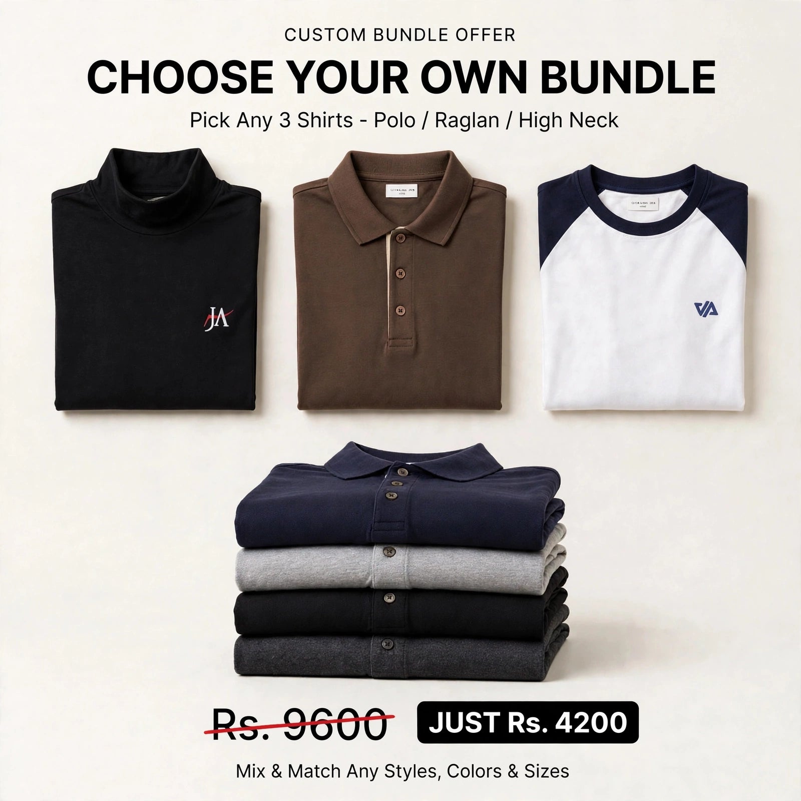 Full Sleeves T-shirts Bundle
