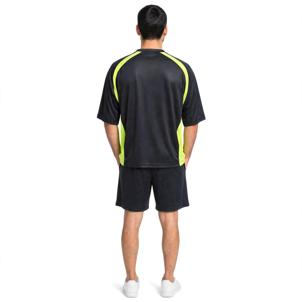 Neon Shadow Oversized Activewear Set