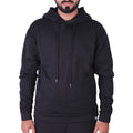 Classic Jet Black Polar Fleece Hoodie