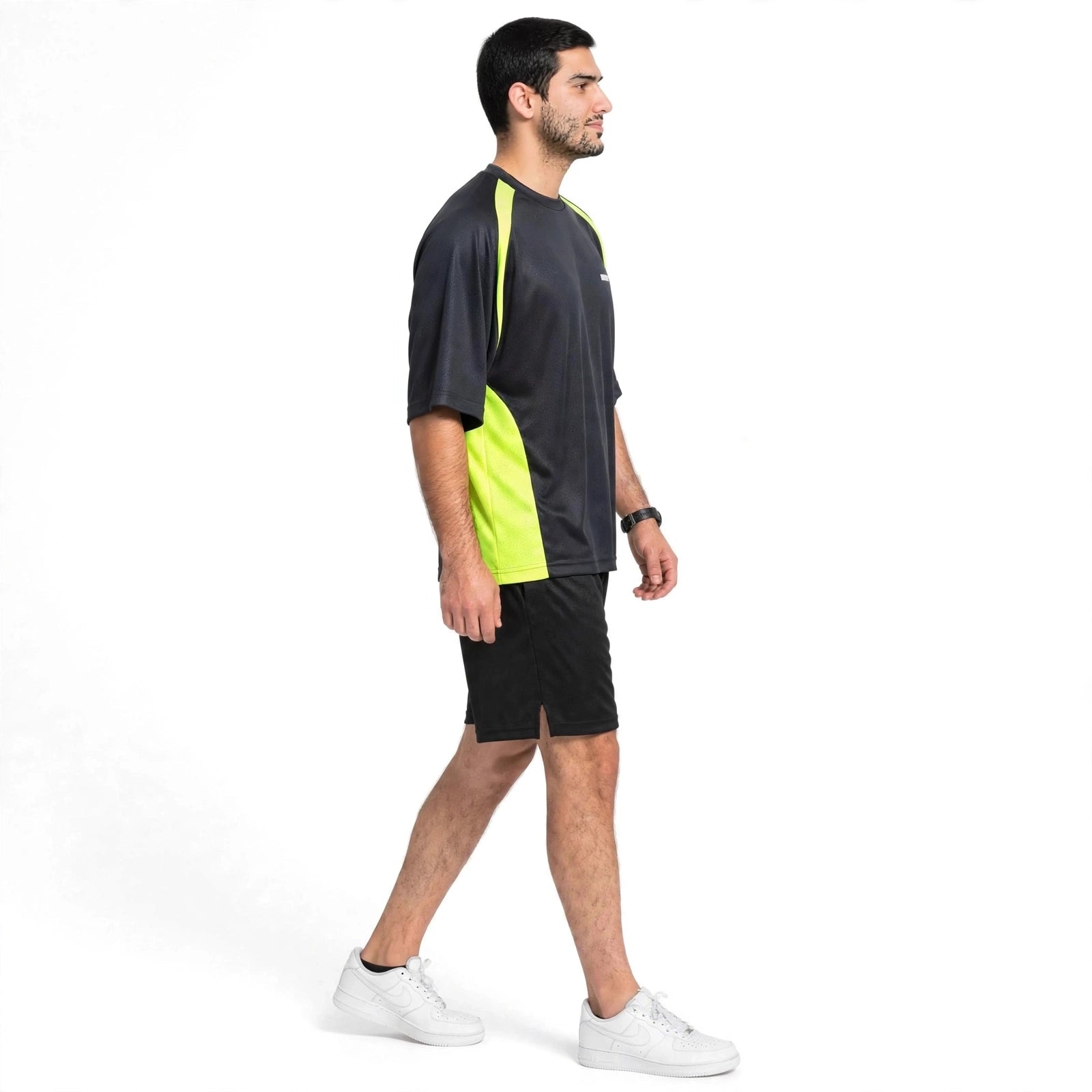 Neon Shadow Oversized Activewear Set