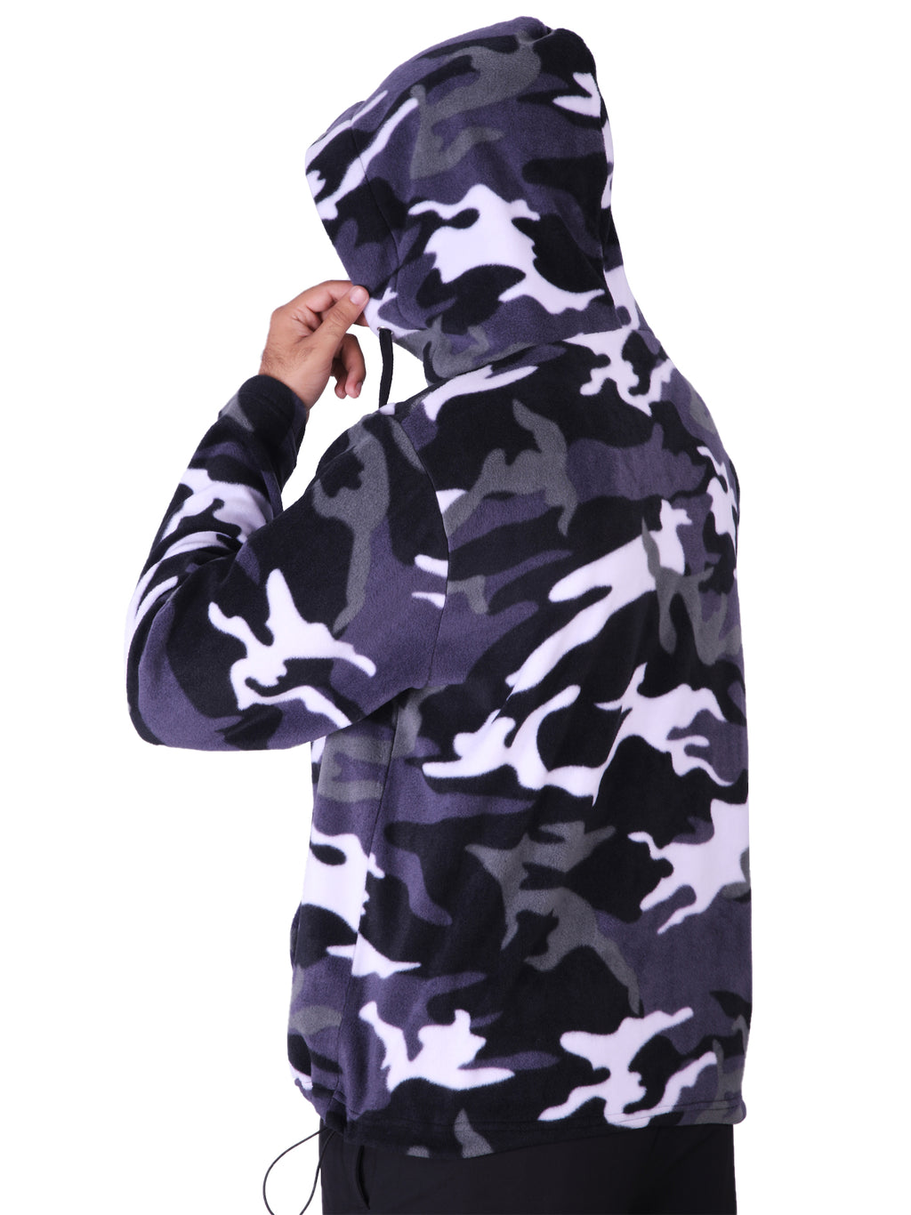 Polar Fleece Camo Hoodie