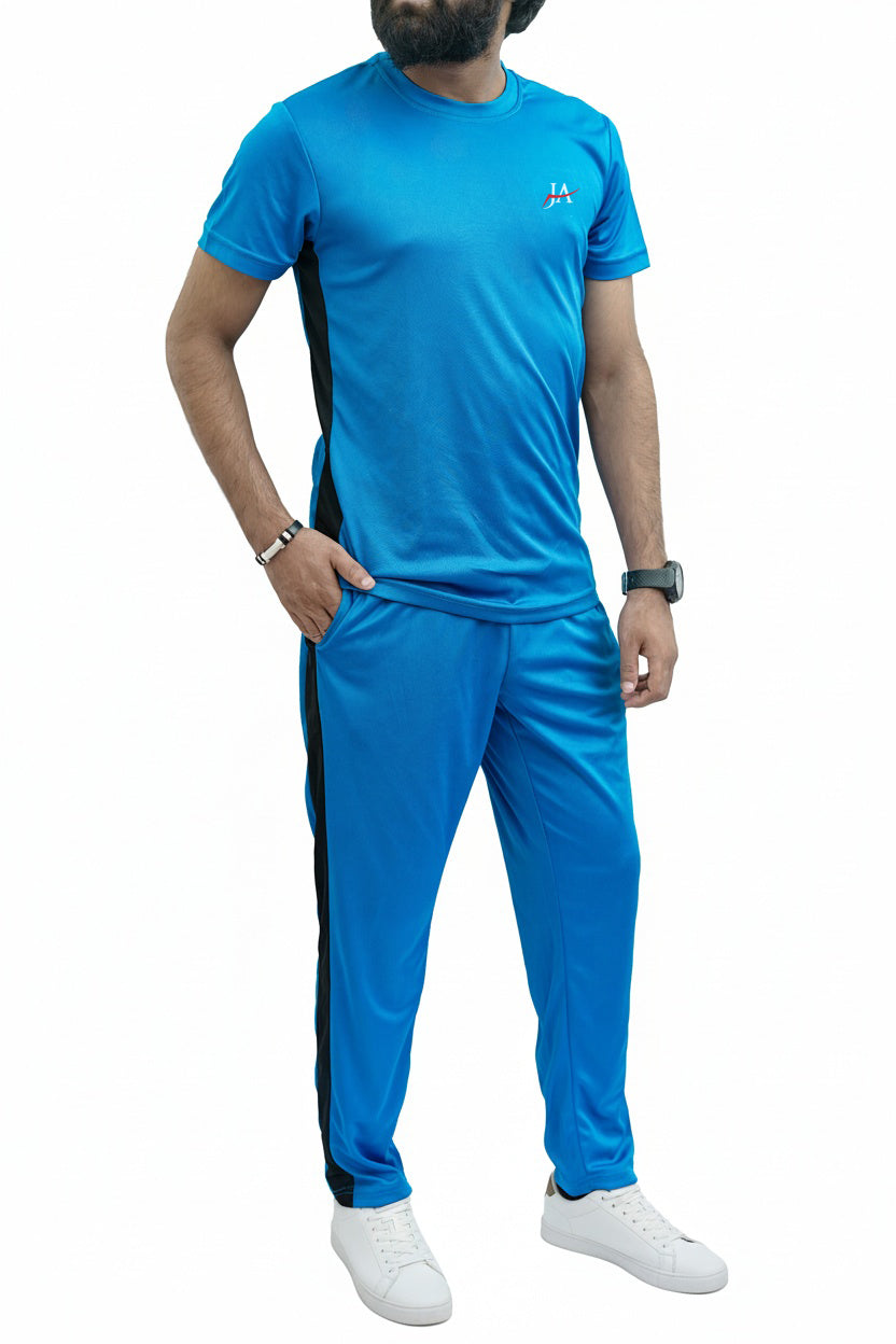 Micro Stretch Quick Dry Tracksuit with Black Panels