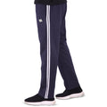 Cotton Fleece Trouser with Side Stripes - Navy